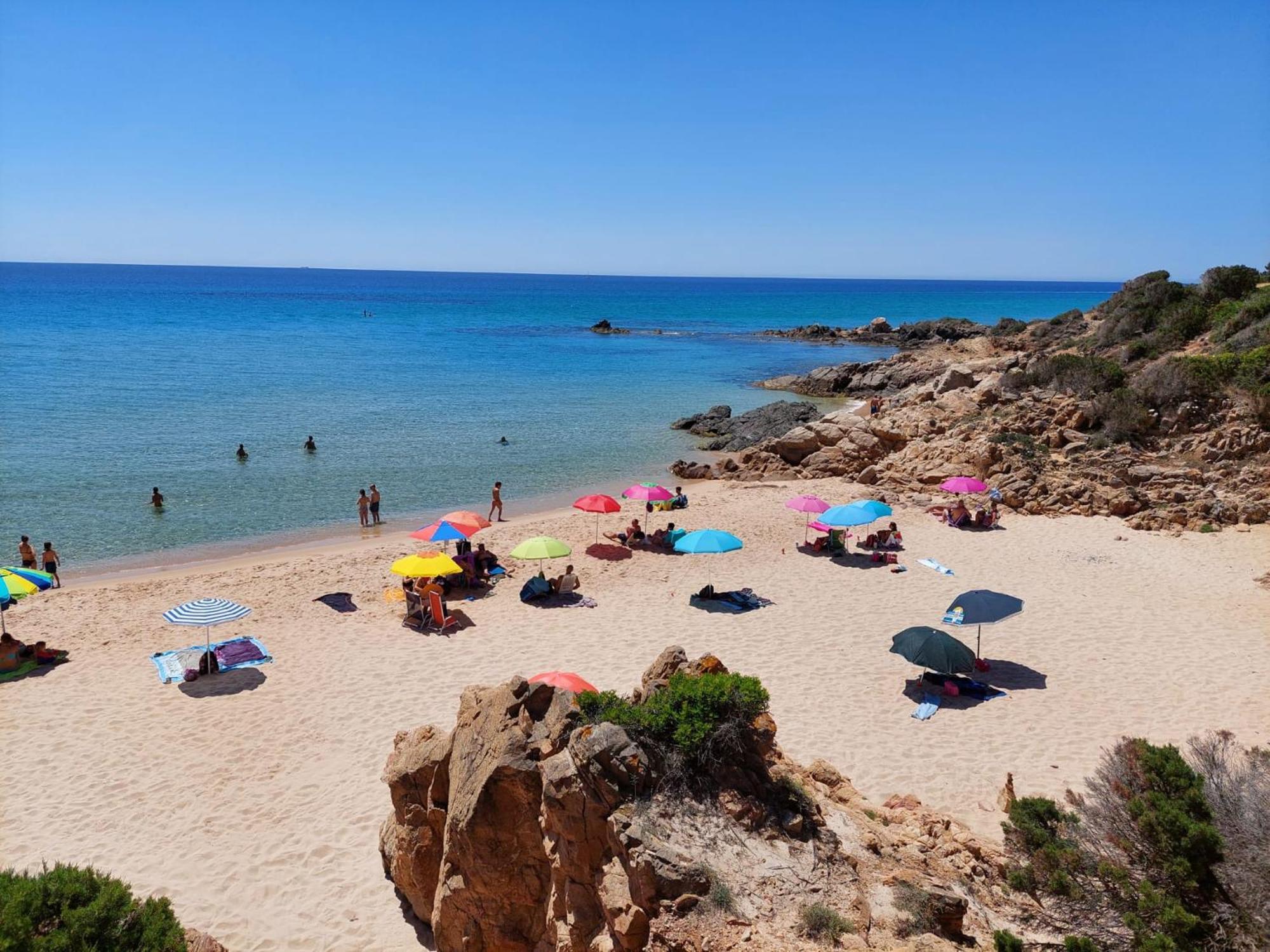 B&B Domu Mea Sarroch Bagian luar foto