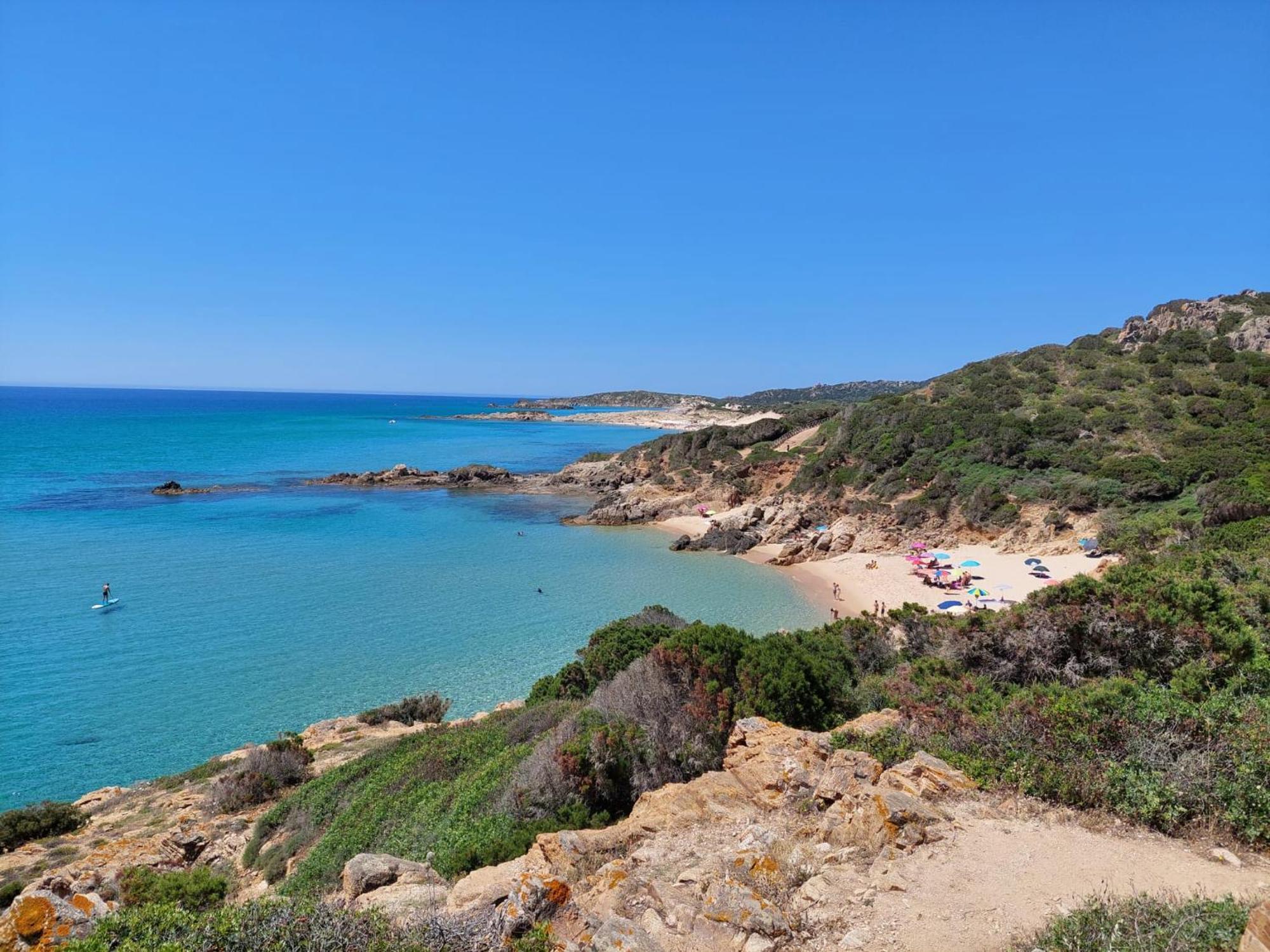 B&B Domu Mea Sarroch Bagian luar foto