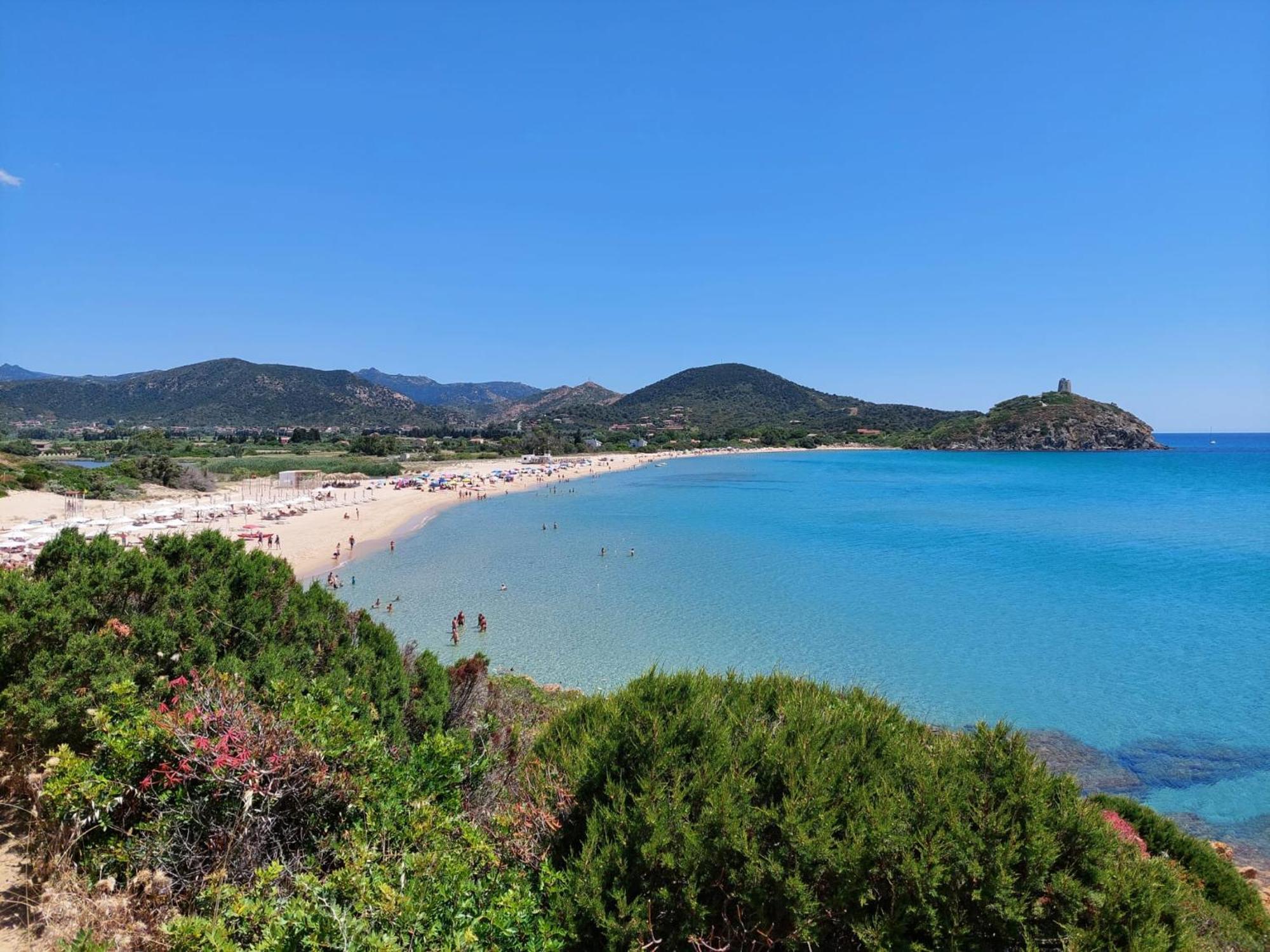 B&B Domu Mea Sarroch Bagian luar foto